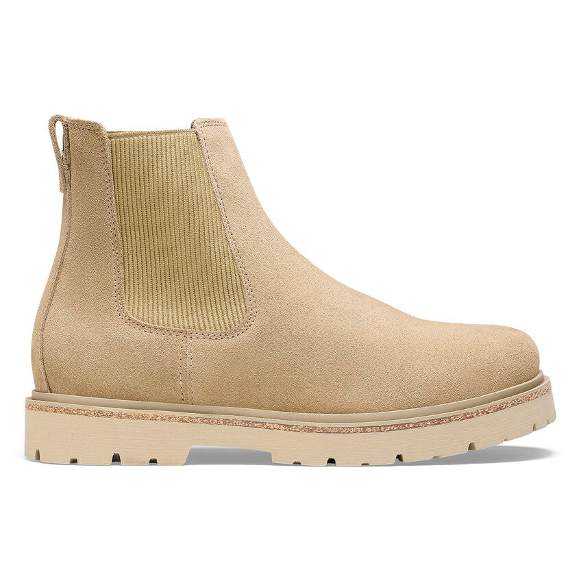 Birkenstock HIGHWOOD 1025759 Taupe | Suède Largeur Régulière - Boutique du Cordonnier