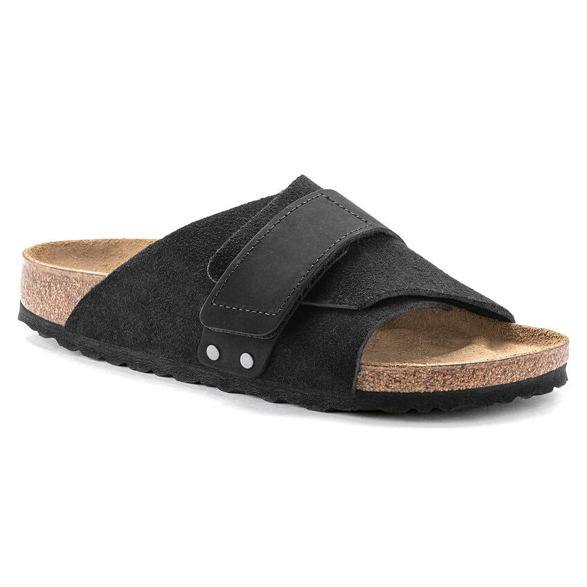 Birkenstock KYOTO 1022566 Noir | Nubuck/Suède Largeur Étroite - Boutique du Cordonnier