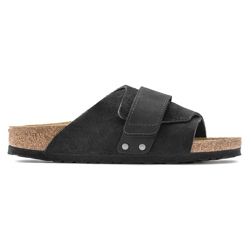 Birkenstock KYOTO 1022566 Noir | Nubuck/Suède Largeur Étroite - Boutique du Cordonnier