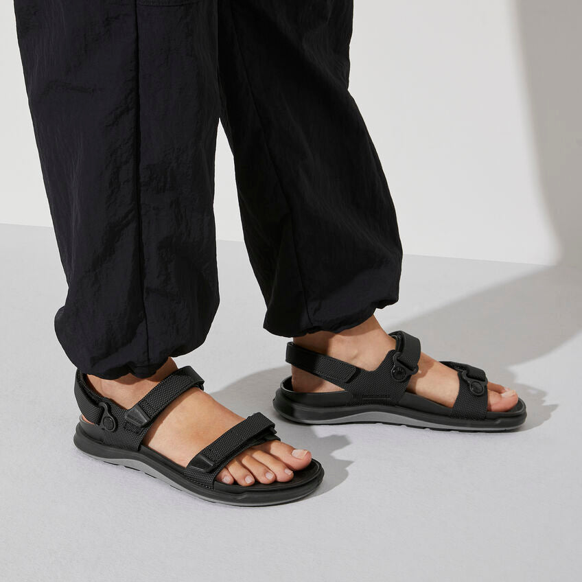 Birkenstock Kalahari CE 1019153 Futura Black | Birko-Flor Largeur Régulière - Boutique du Cordonnier