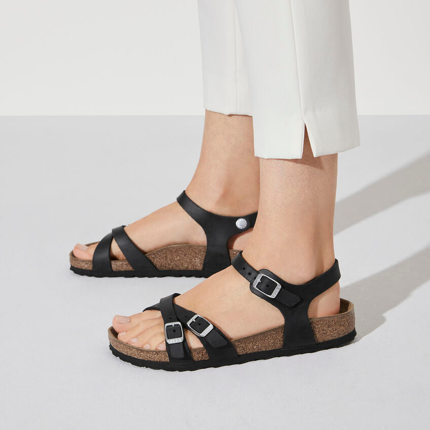 Birkenstock Kumba 1021506 Noir | Cuir Largeur Régulière - Boutique du Cordonnier