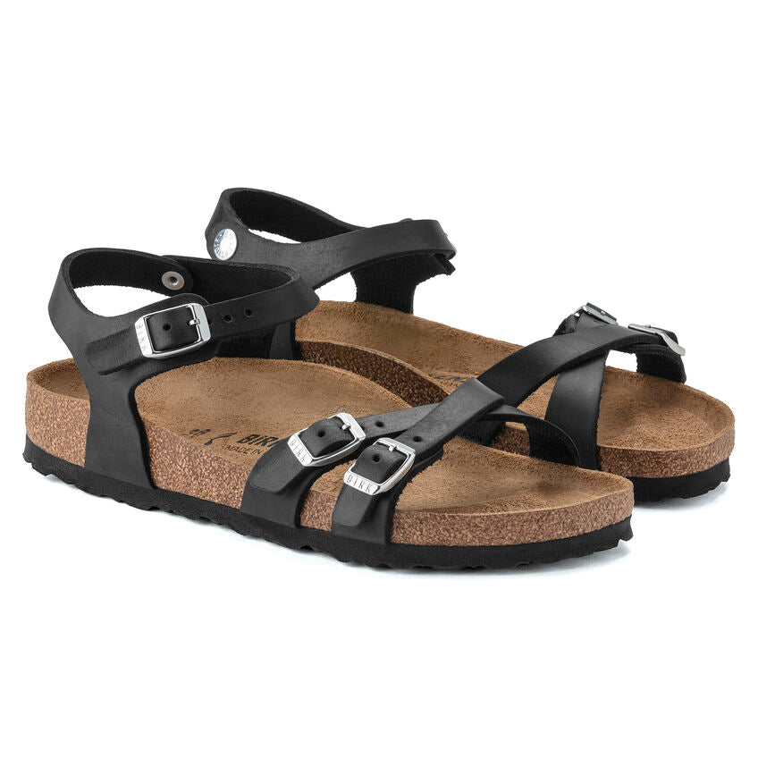 Birkenstock Kumba 1021506 Noir | Cuir Largeur Régulière - Boutique du Cordonnier