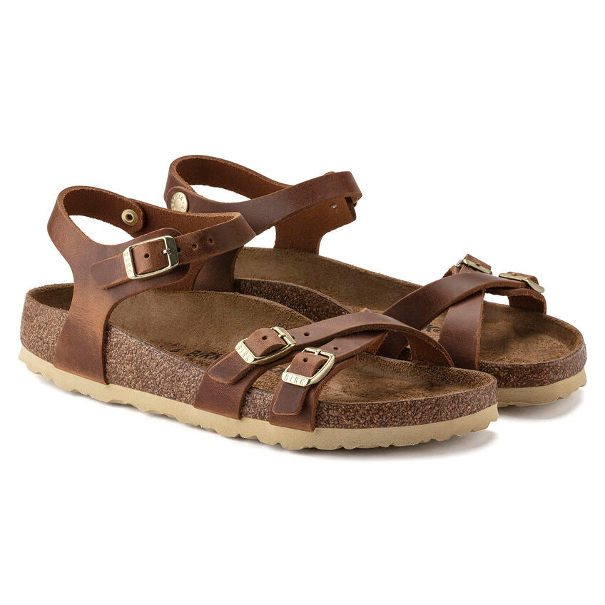 Birkenstock Kumba 1021509 Cognac | Cuir Largeur Régulière - Boutique du Cordonnier