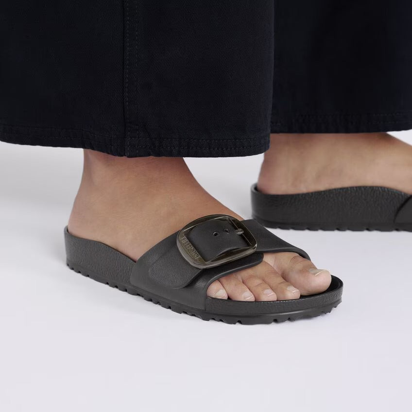 Birkenstock MADRID BIG BUCKLE EVA 1029635 Noir | EVA Largeur Étroite - Boutique du Cordonnier