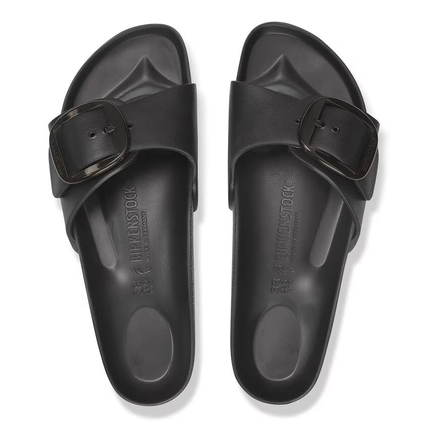 Birkenstock MADRID BIG BUCKLE EVA 1029635 Noir | EVA Largeur Étroite - Boutique du Cordonnier