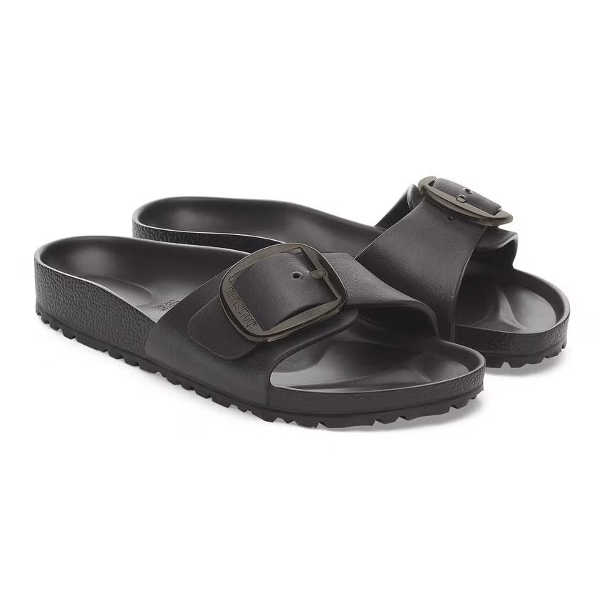 Birkenstock MADRID BIG BUCKLE EVA 1029635 Noir | EVA Largeur Étroite - Boutique du Cordonnier