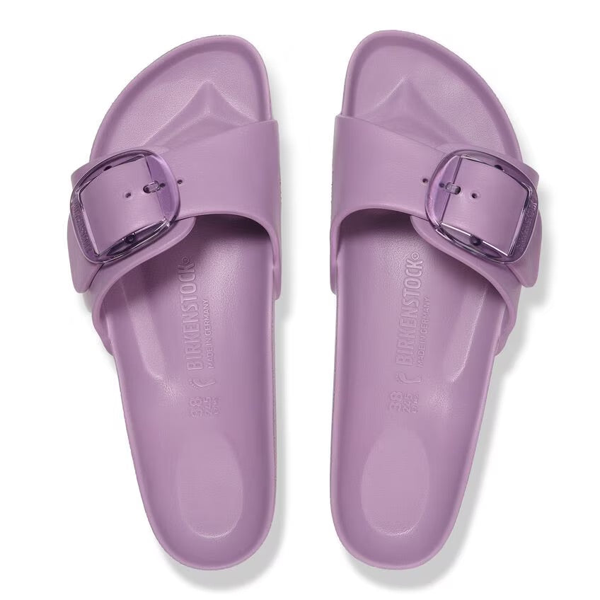 Birkenstock MADRID BIG BUCKLE EVA 1030529 Mauve | EVA Largeur Étroite - Boutique du Cordonnier