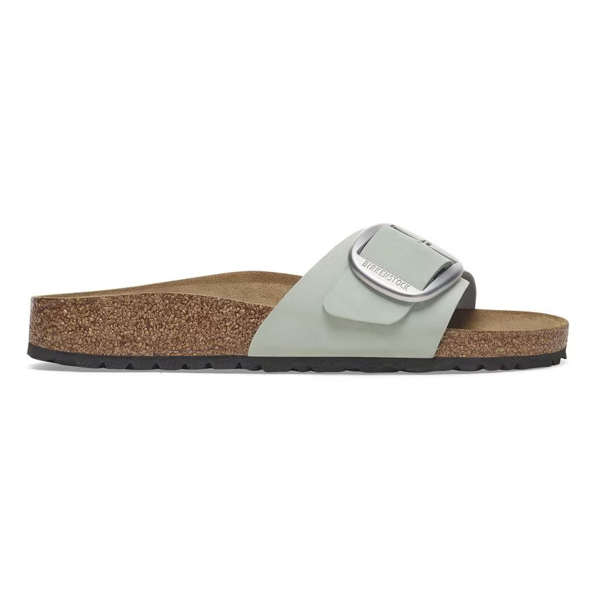 Birkenstock MADRID BIG BUCKLE 1029293 Pure Sage | Nubuck Largeur Étroite - Boutique du Cordonnier