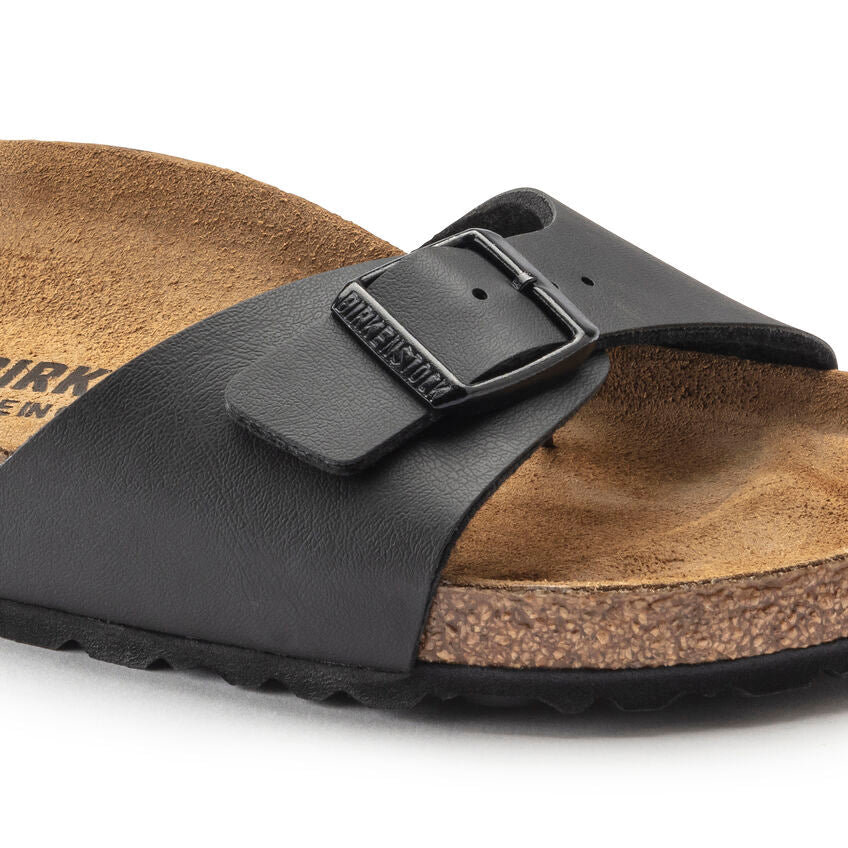 Birkenstock MADRID 040793 Noir Birko-Flor Largeur Étroite - Boutique du Cordonnier