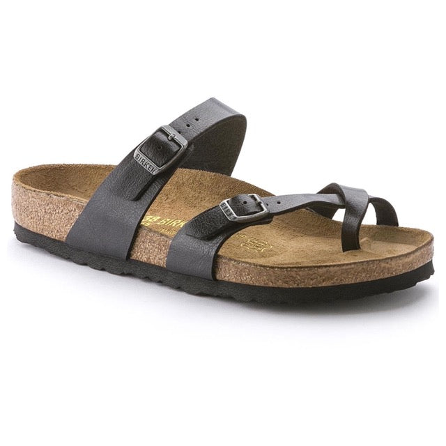 Birkenstock MAYARI 171391 Graceful Licorice | Birko-Flor - Boutique du Cordonnier