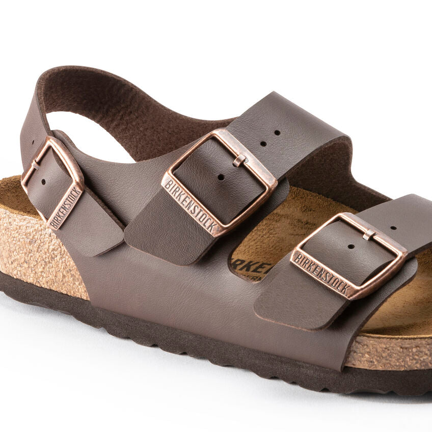 Birkenstock Milano 034701 Brun Birko Flor Largeur Régulier - Boutique du Cordonnier