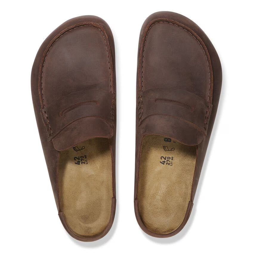 Birkenstock NAPLES WRAPPED Grip 2.0 1029617 Habana | Cuir Largeur Régulière - Boutique du Cordonnier