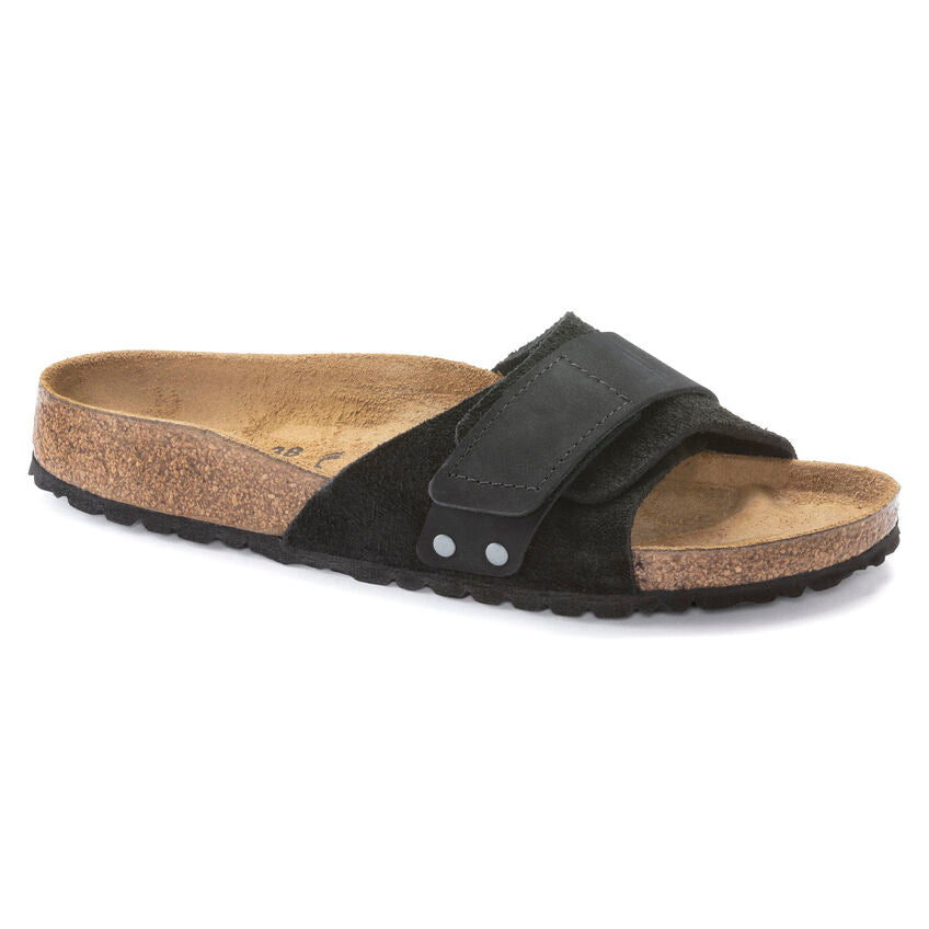 Birkenstock OITA 1024200 Black | Nubuck/Suède Largeur Étroite - Boutique du Cordonnier