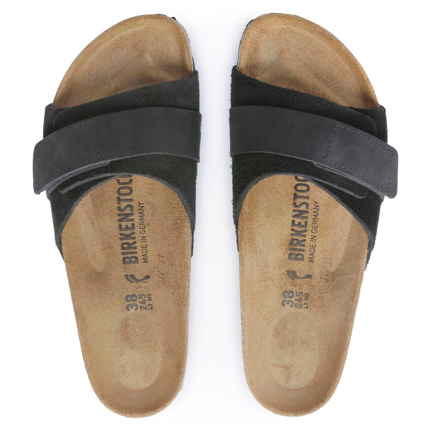 Birkenstock OITA 1024200 Black | Nubuck/Suède Largeur Étroite - Boutique du Cordonnier