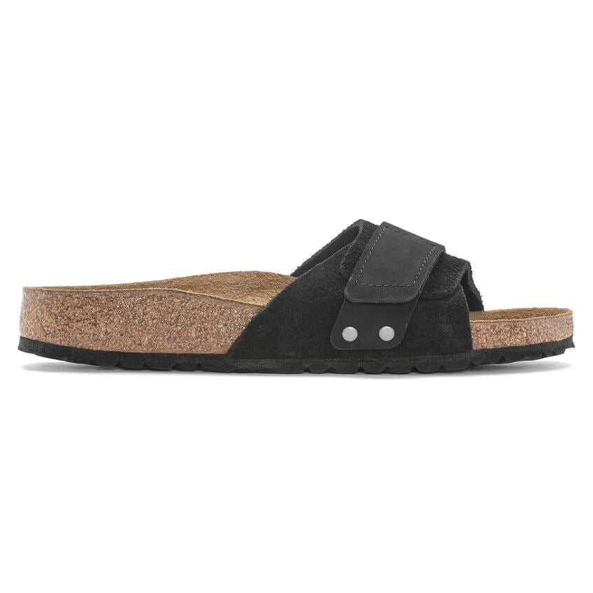 Birkenstock OITA 1024200 Black | Nubuck/Suède Largeur Étroite - Boutique du Cordonnier