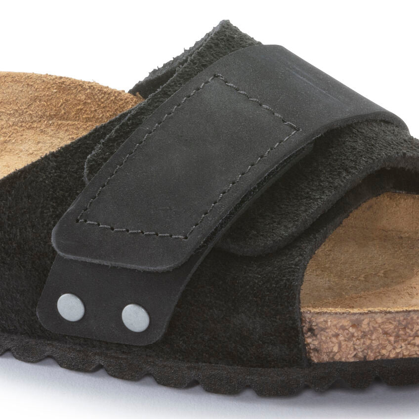 Birkenstock OITA 1024200 Black | Nubuck/Suède Largeur Étroite - Boutique du Cordonnier