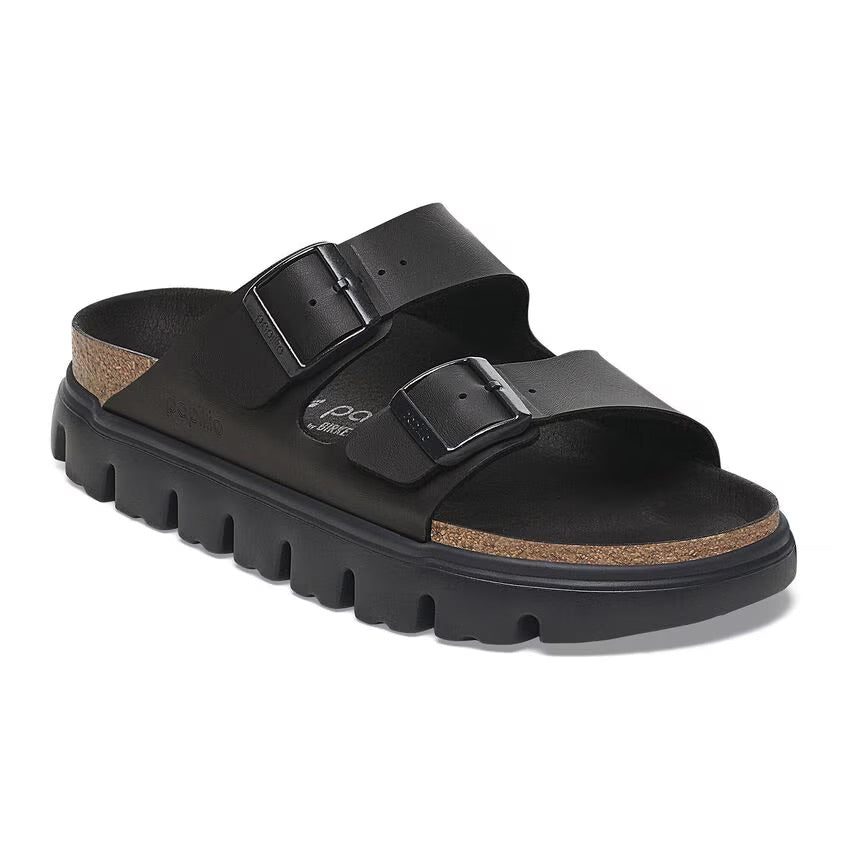 Birkenstock Papillio ARIZONA CHUNKY 1029077 Noir | Birko-Flor Largeur Étroite - Boutique du Cordonnier