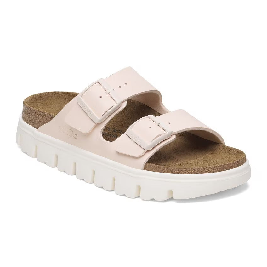 Birkenstock Papillio ARIZONA CHUNKY 1029110 Light Rose | Birko-Flor Largeur Étroite - Boutique du Cordonnier