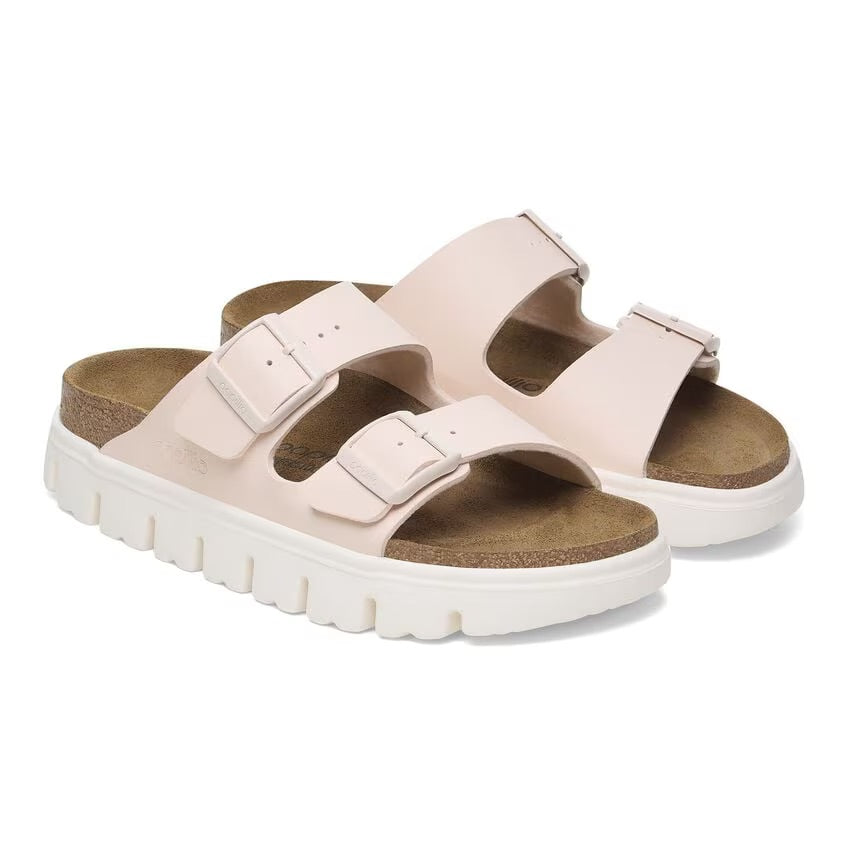 Birkenstock Papillio ARIZONA CHUNKY 1029110 Light Rose | Birko-Flor Largeur Étroite - Boutique du Cordonnier
