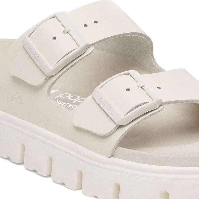 Birkenstock Papillio ARIZONA CHUNKY 1029067 Eggshell - Boutiquedu Cordonnier