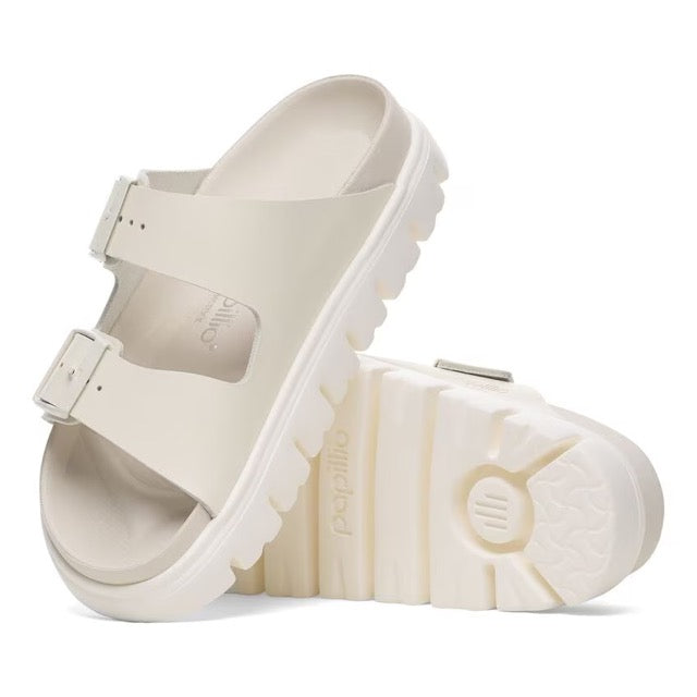 Birkenstock Papillio ARIZONA CHUNKY 1029067 Eggshell - Boutiquedu Cordonnier