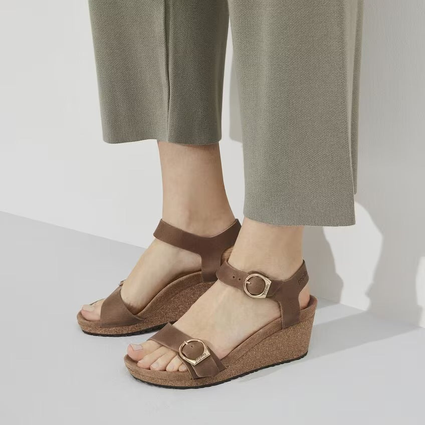 Birkenstock Papillio SOLEY 1023539 Cognac | Cuir Largeur Étroite - Boutique du Cordonnier