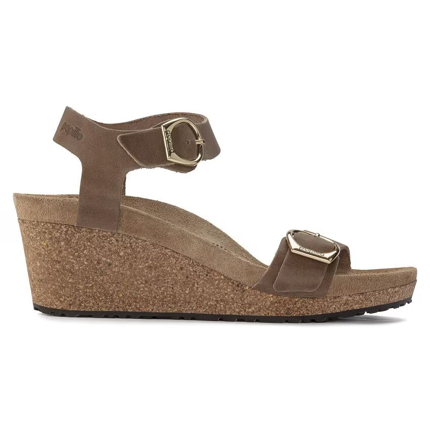 Birkenstock Papillio SOLEY 1023539 Cognac | Cuir Largeur Étroite - Boutique du Cordonnier