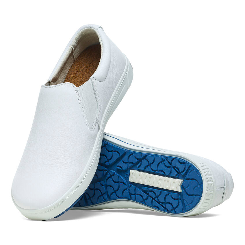 Birkenstock QO 400 1011241 Blanc | Cuir Largeur Régulière Antidérapant - Boutique du Cordonnier