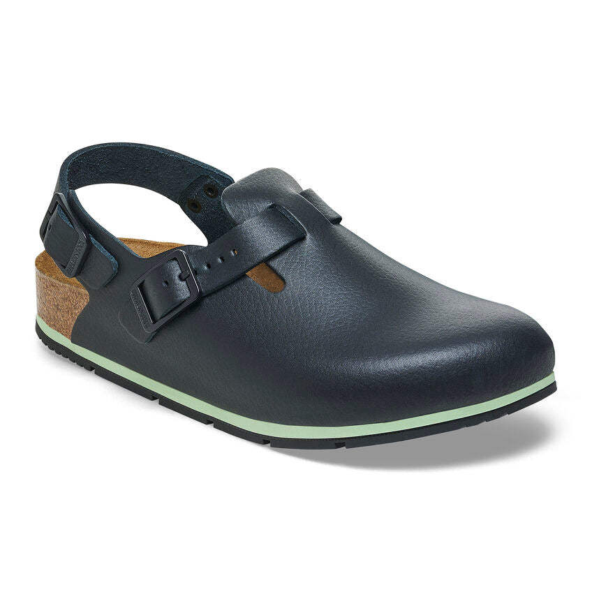 Birkenstock TOKIO PRO 1025986 Noir | Cuir Largeur Régulière Antidérapant - Boutique du Cordonnier