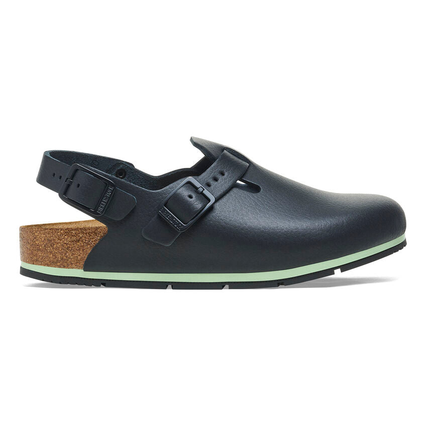 Birkenstock TOKIO PRO 1025986 Noir | Cuir Largeur Régulière Antidérapant - Boutique du Cordonnier