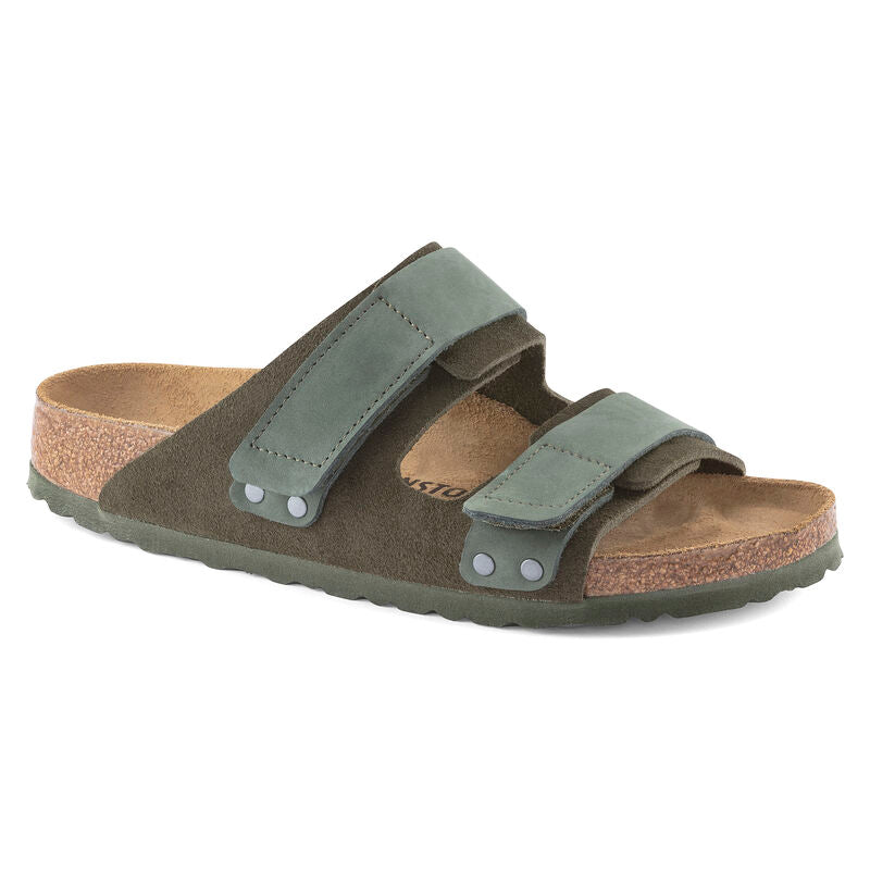 Birkenstock UJI 1024803 Thyme | Nubuck/Suède Largeur Régulière - Boutique du Cordonnier