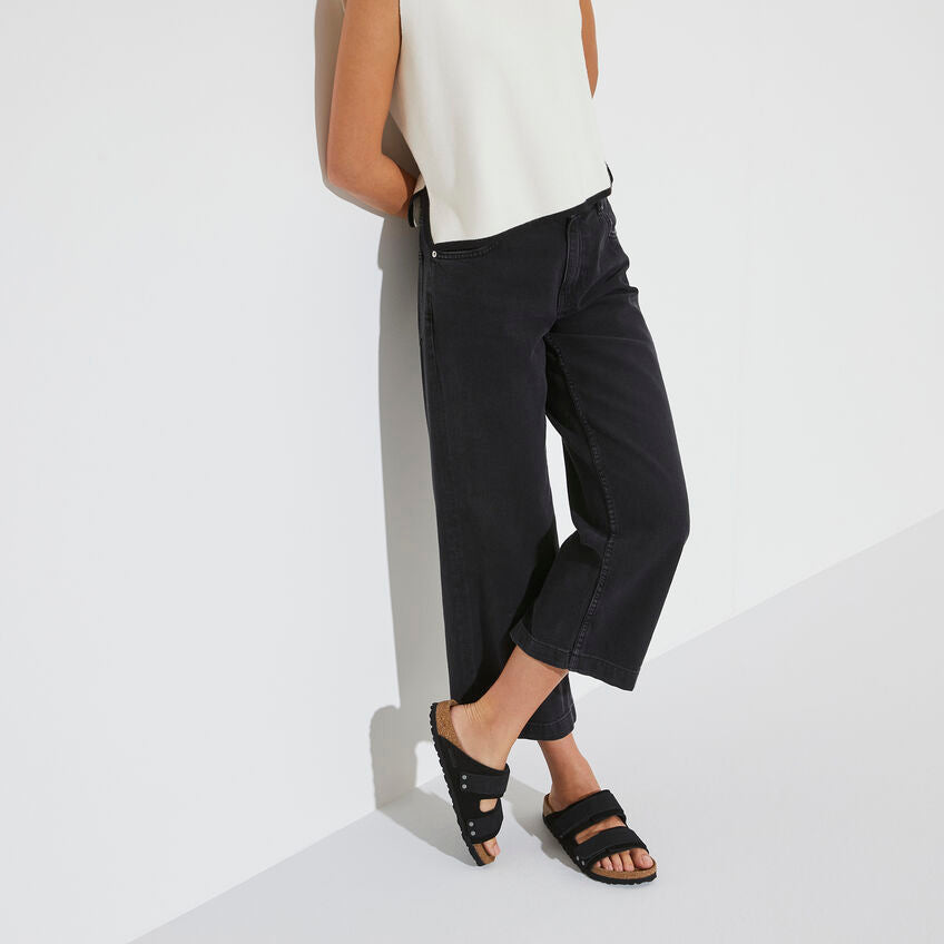 Birkenstock UJI 1024810 Noir | Nubuck/Suède Largeur Régulière - Boutique du Cordonnier