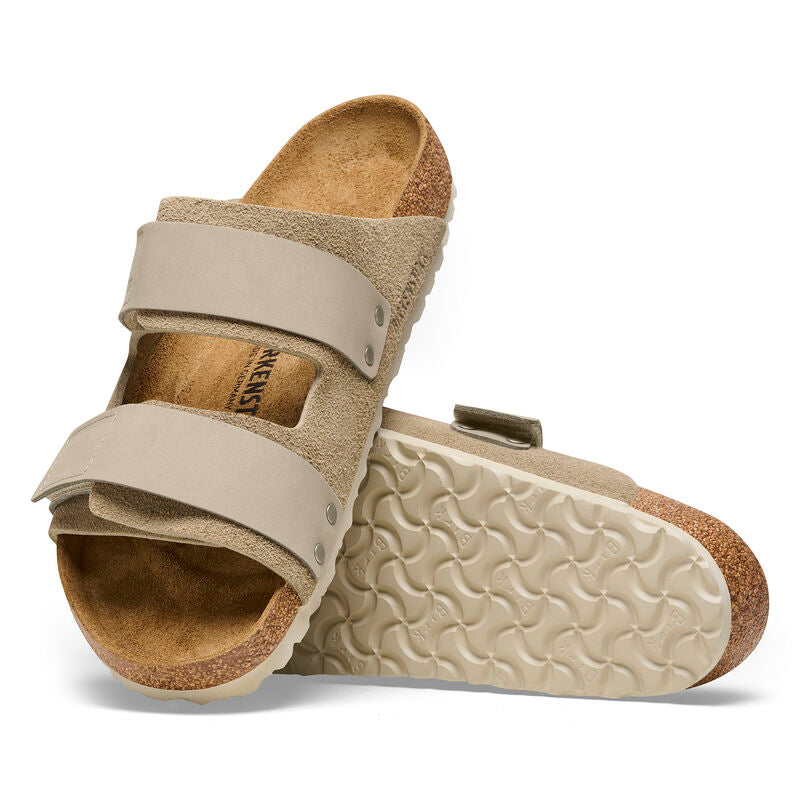 Birkenstock UJI 1025690 Taupe | Nubuck/Suède Largeur Régulière - Boutique du Cordonnier