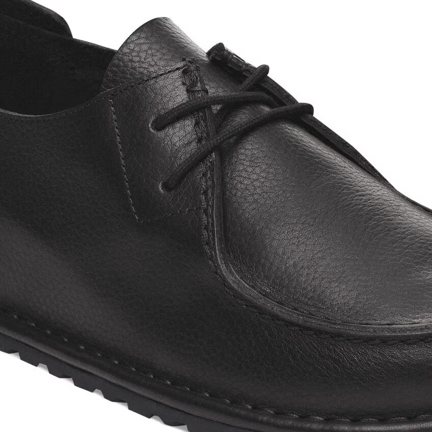 Birkenstock UTTI LACE 1029579 Noir | Cuir Largeur Régulière - Boutique du Cordonnier