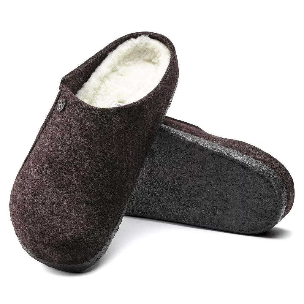 Birkenstock ZERMATT SHEARLING 1016570 Mocha | Laine/Shearling Largeur Régulière - Boutique du Cordonnier
