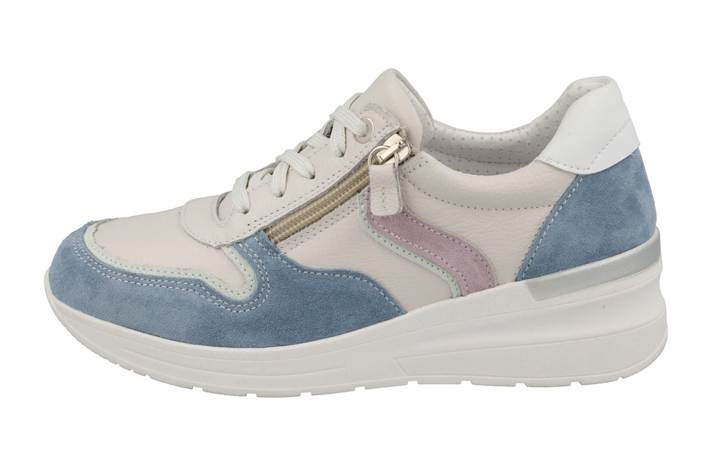DB Shoes BAT 75161W Blanc Multi - Boutique du Cordonnier