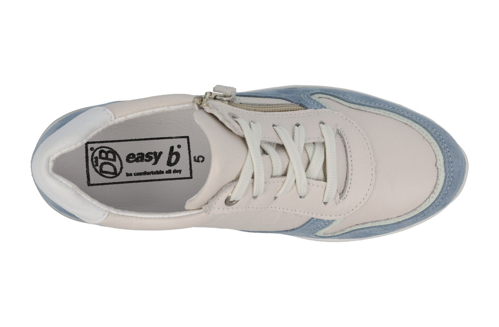 DB Shoes BAT 75161W Blanc Multi - Boutique du Cordonnier