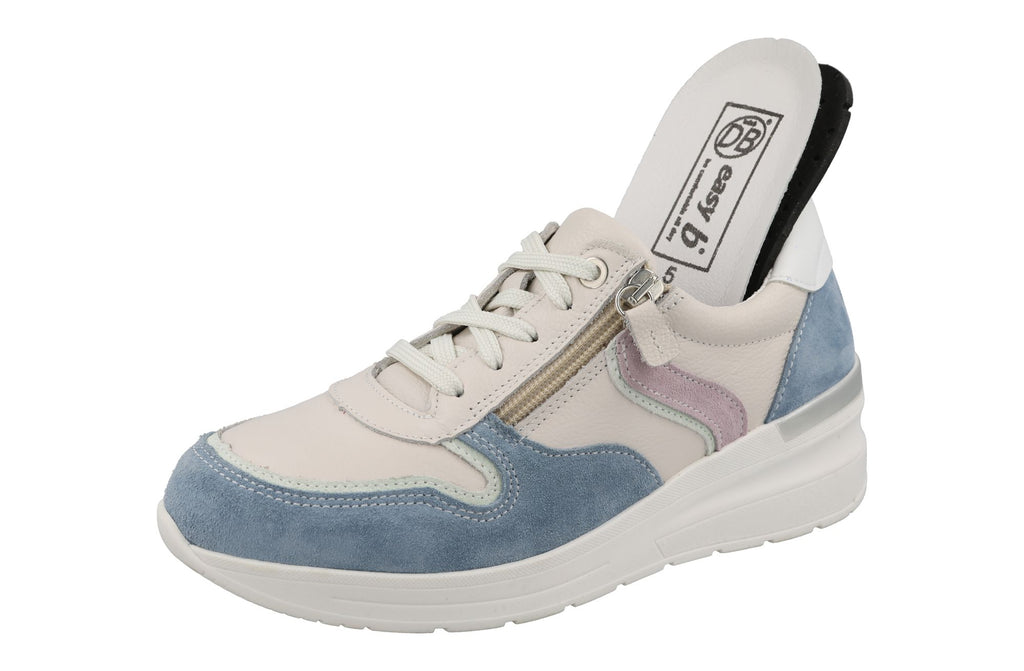 DB Shoes BAT 75161W Blanc Multi - Boutique du Cordonnier