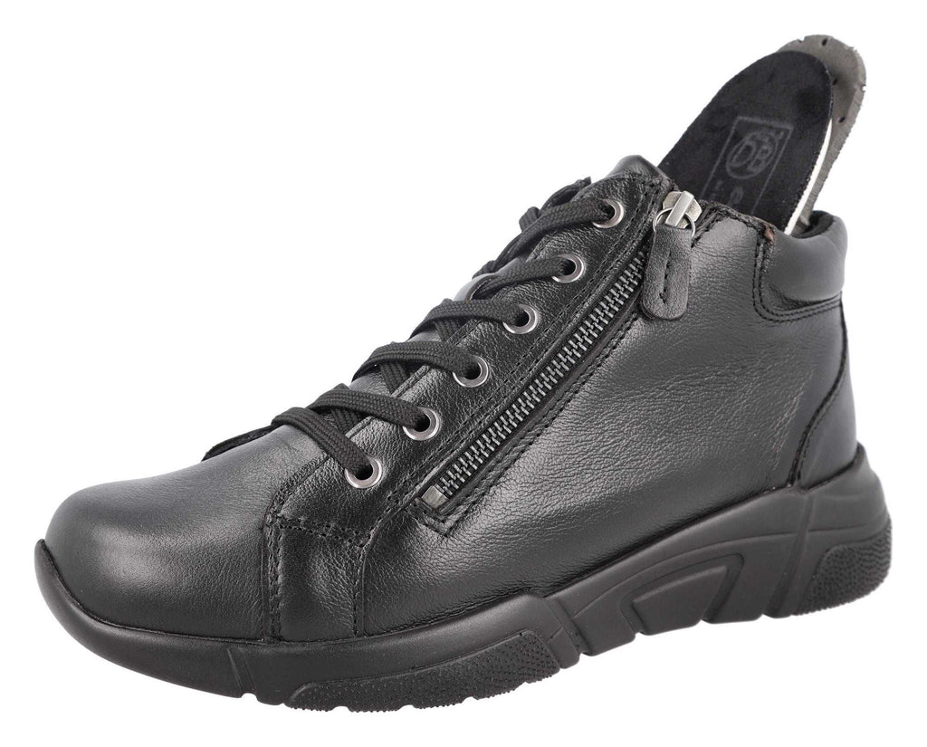 DB Shoes HARBOUR 77201A Black Leather - Boutique du Cordonnier