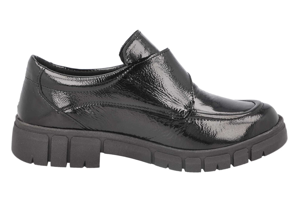 DB Shoes KIRBY 7532Q Black Crinkly - Boutique du Cordonnier