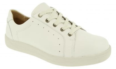 DB Shoes SINEAD 70979W White Leather - Boutique du Cordonnier