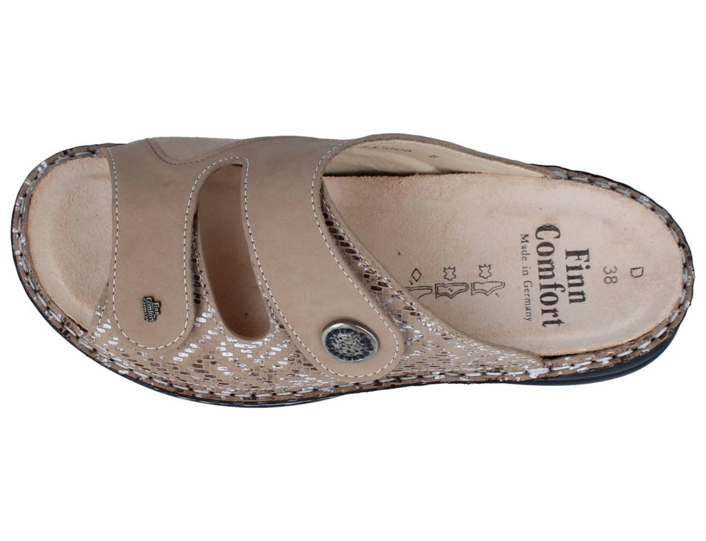 Finn Comfort ZENO 5003-902442 Sesame Nubuck Stretch