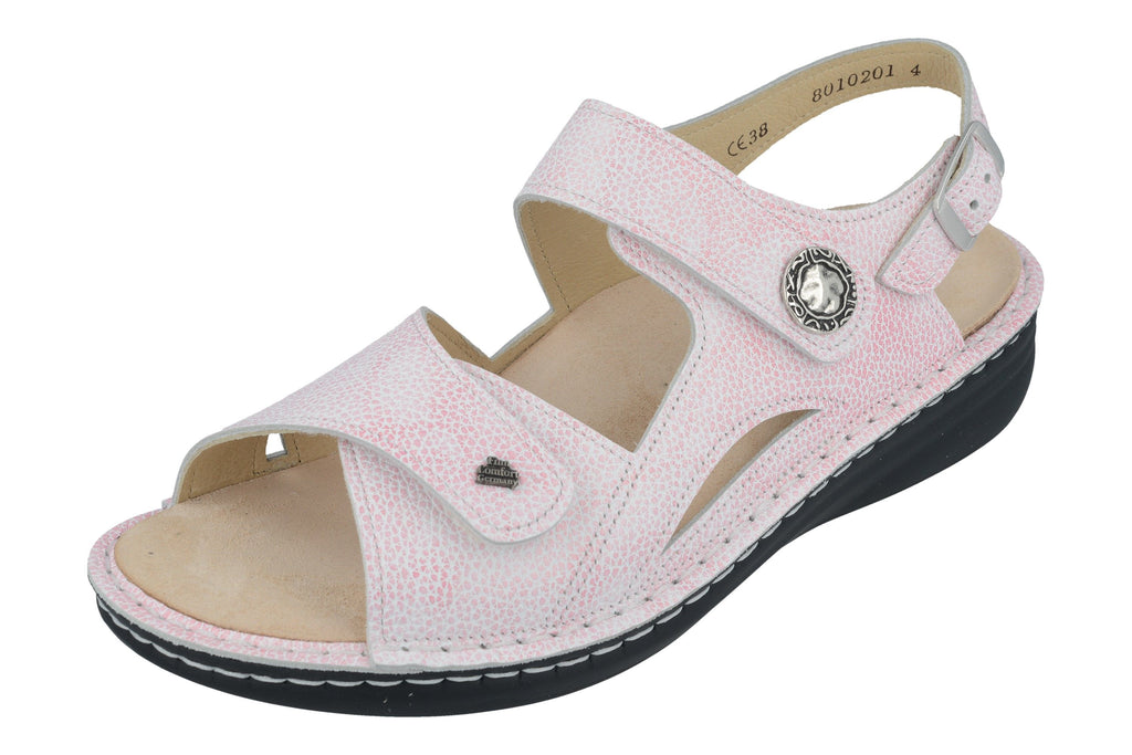 Finn Comfort BARBUDA 2641-821103 Rosso (Rose) | Finn Mellow - Boutique du Cordonnier