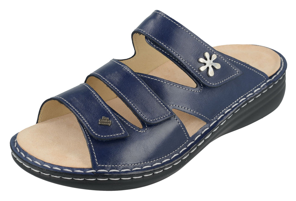 Finn Comfort GRENADA 2640-195241 Blue | Finn Mellow - Boutique du Cordonnier