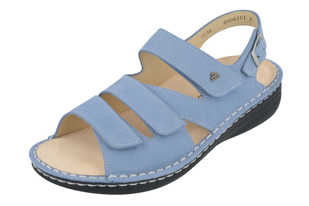 Finn Comfort PRAIA 2643-007241 Blue | Finn Mellow - Boutique du Cordonnier