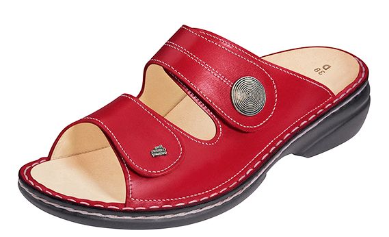 Finn Comfort SANSIBAR 2550-423147 Rouge - Boutique du Cordonnier