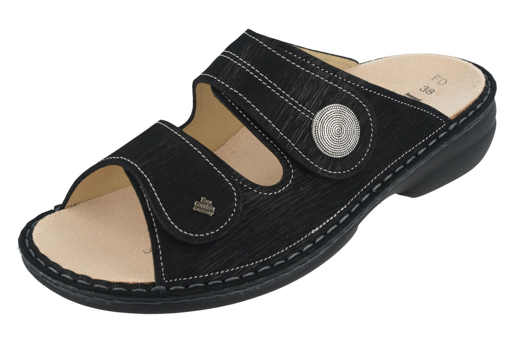 Finn Comfort SANSIBAR 2550-816393 Noir - Boutique du Cordonnier