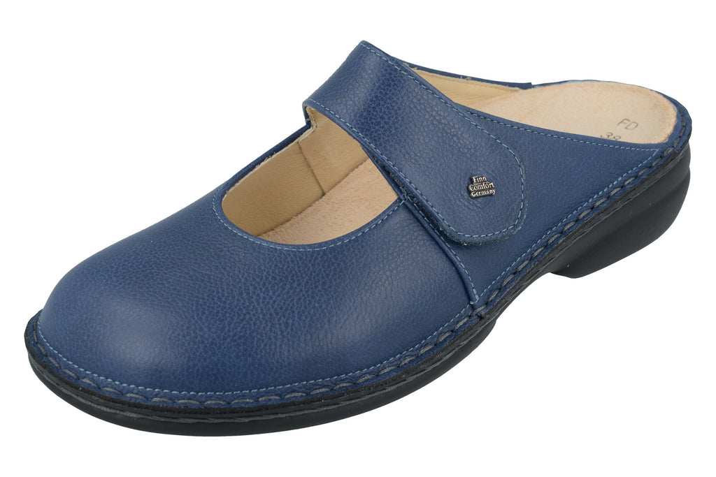 Finn Comfort STANFORD 2552-780241 Bleu Bourne - Boutique du Cordonnier