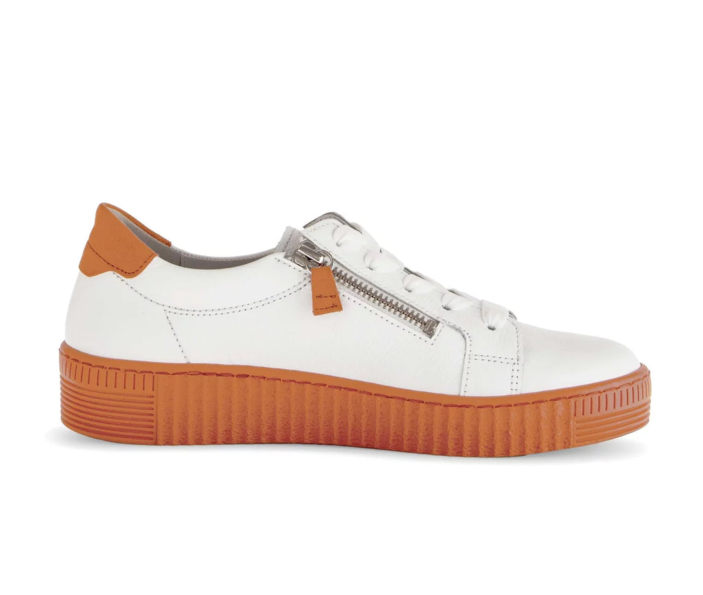 Gabor 63.334.23 Blanc/Clementine - Boutique du Cordonnier