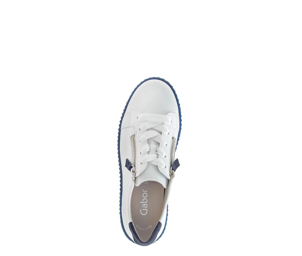 Gabor 63.334.26 Blanc/River - Boutique du Cordonnier
